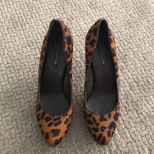 Banana Republic Mad Men Leopard Shoes